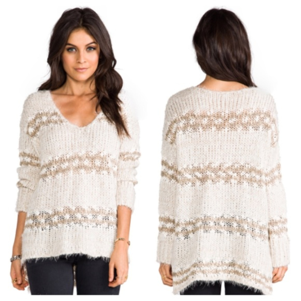 Free People Linus Stripe sweater